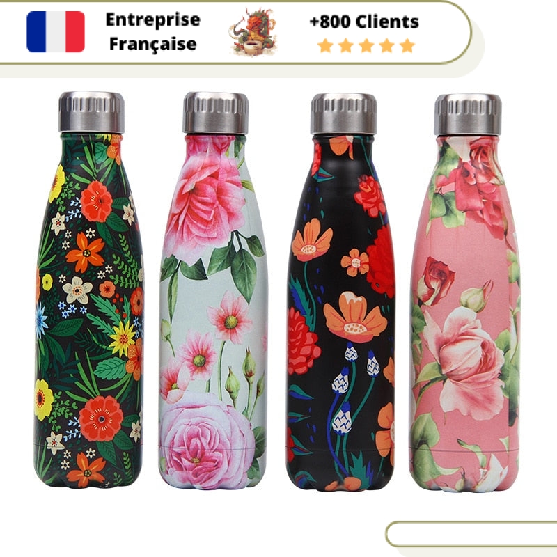 GOURDE THERMOS INOX 500 ml - Moucharabieh – ELEGANCE BY ESTHER